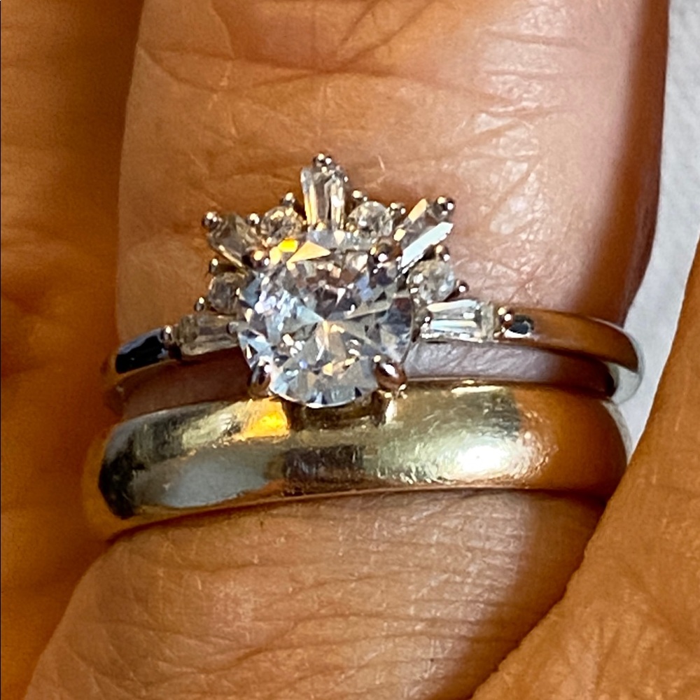 SilverPlated Engagement Ring (8)